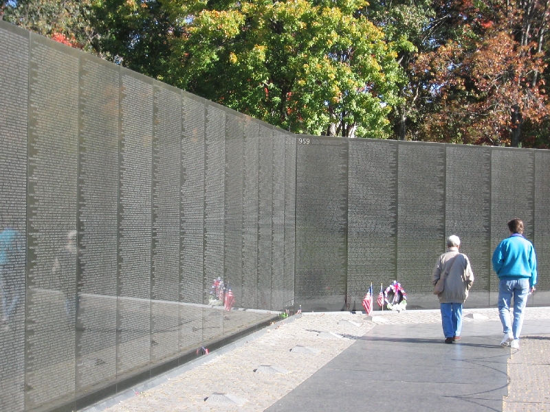 41 Vietnam memorial Washington